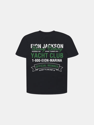 EION JACKSON® S/S 24 TEE [BLACK]