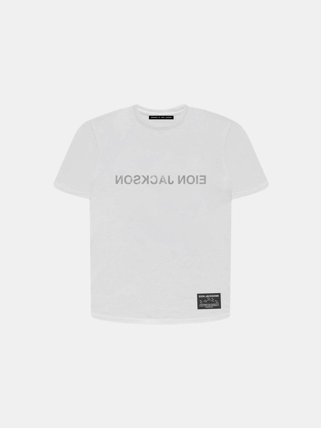 EION JACKSON® REVERS-ABLE DISTRESSED TEE [WHITE]
