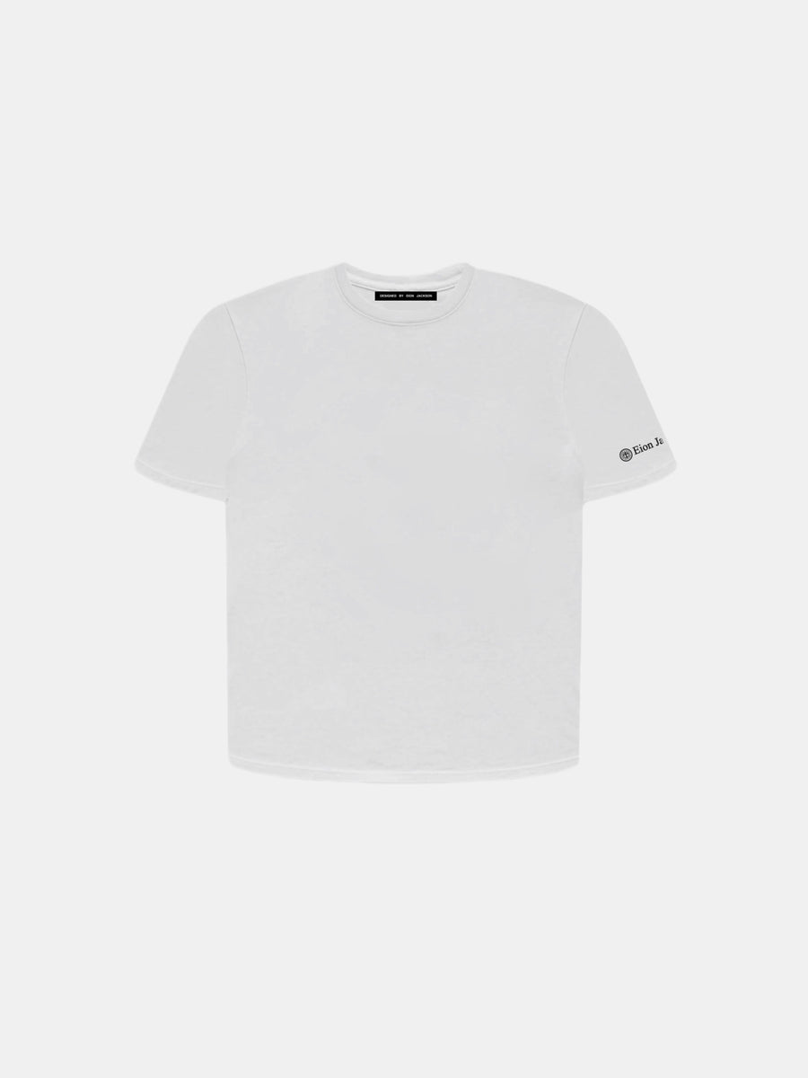 EION JACKSON® SIDE HIT TEE [WHITE]