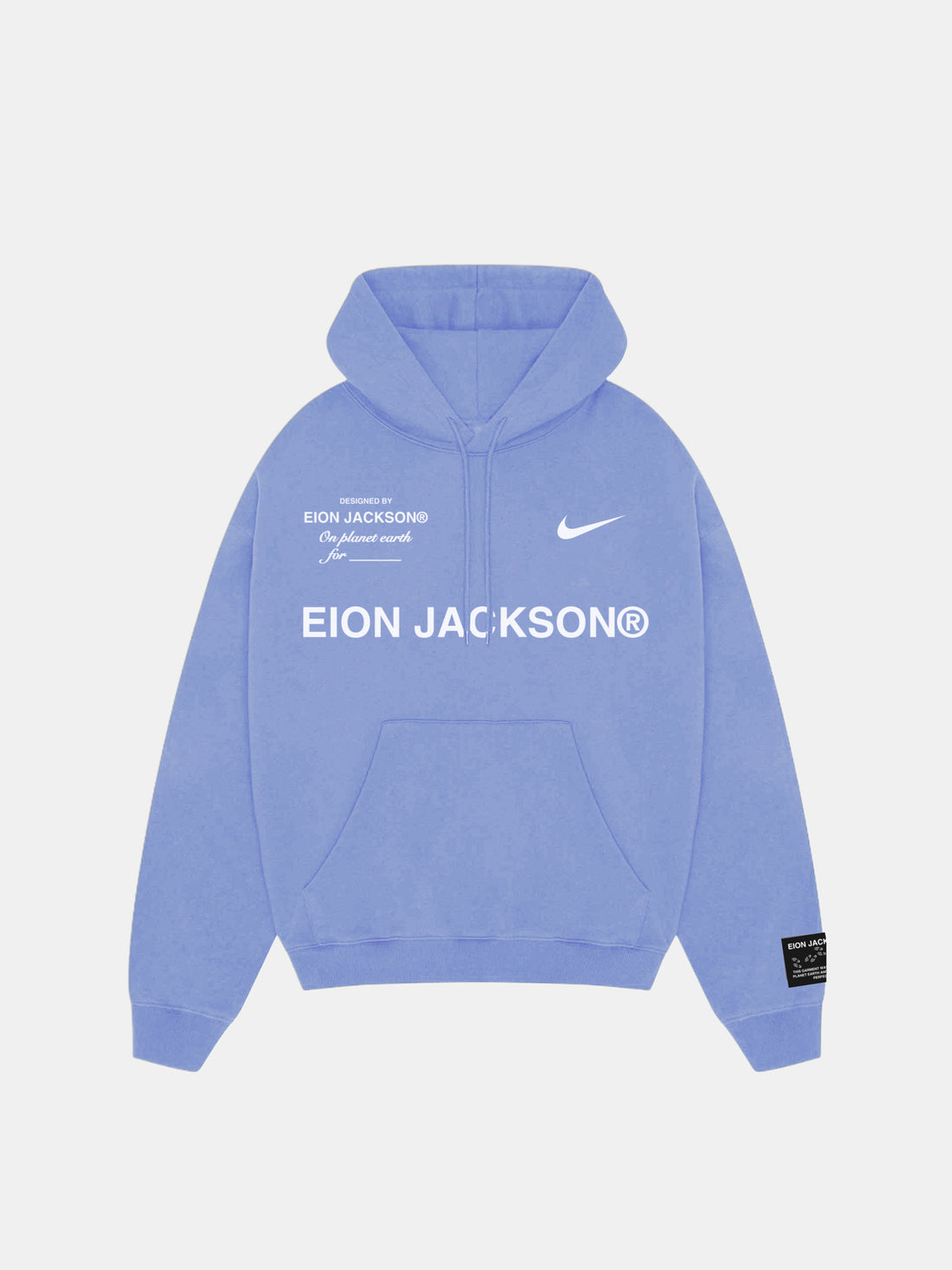 EION JACKSON® NIKE HOODIE [LIGHT BLUE]