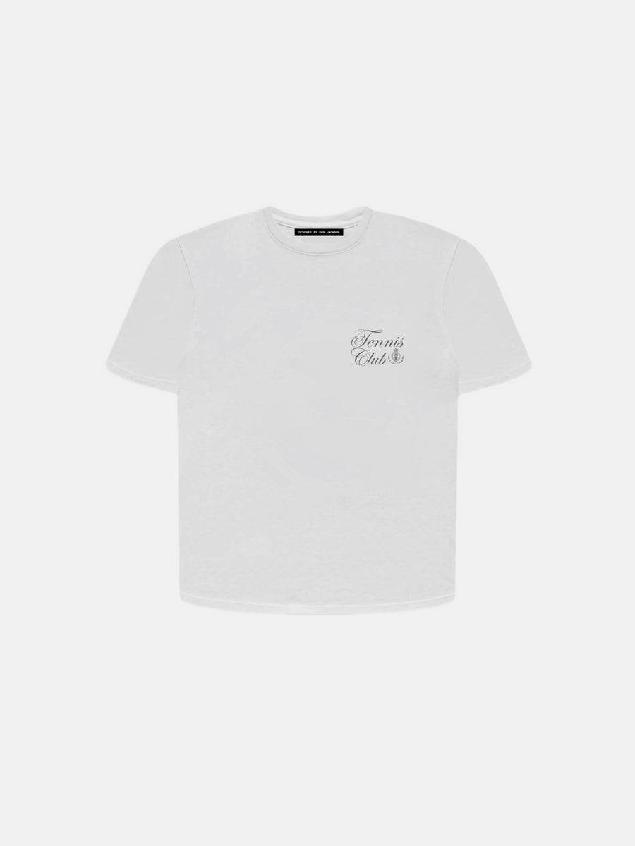 EION JACKSON® TENNIS CLUB TEE [WHITE]