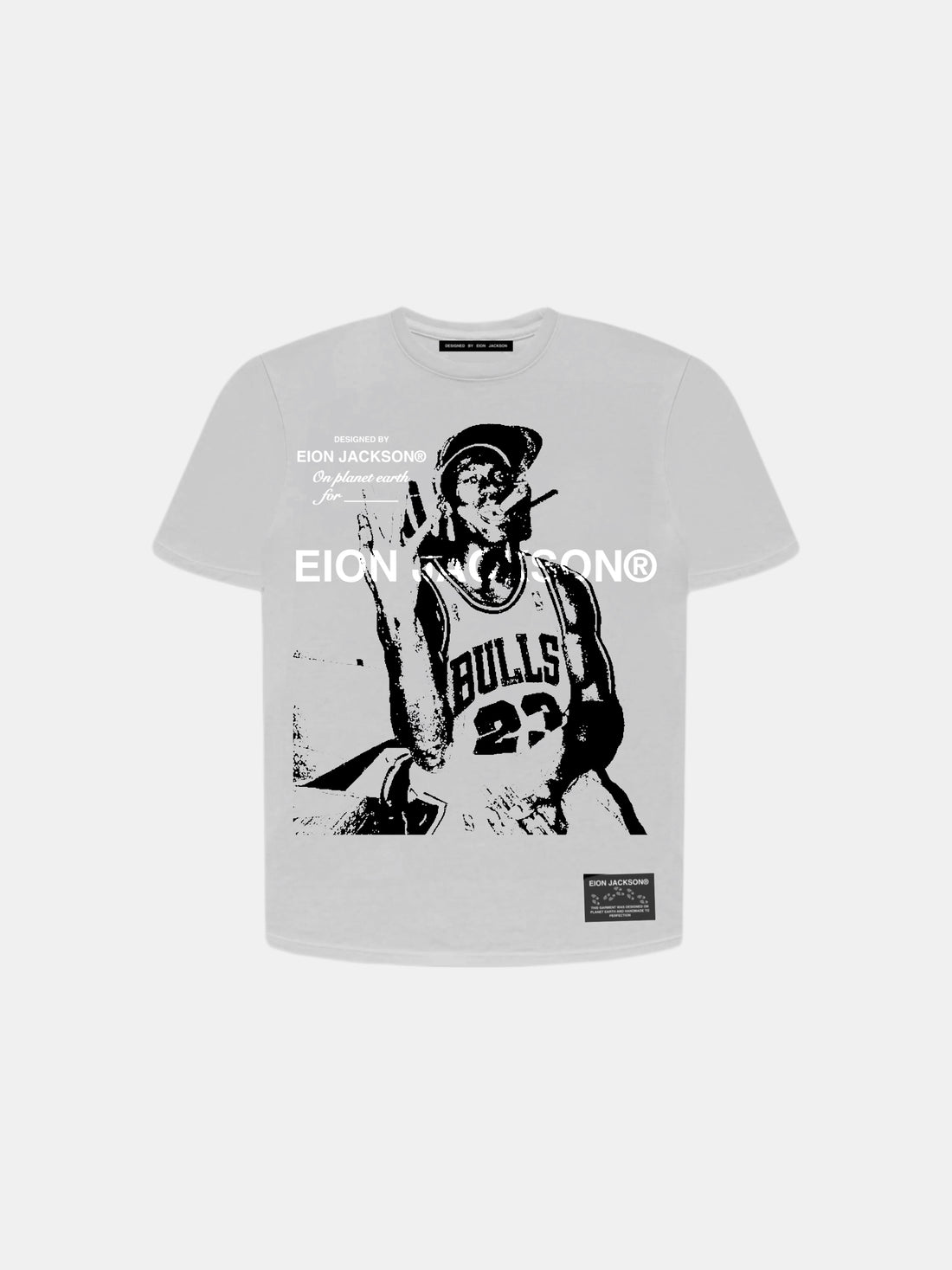 EION JACKSON® THREE-PEAT TEE [GREY]