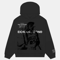 EION JACKSON® THREE-PEAT HOODIE [BLACK]