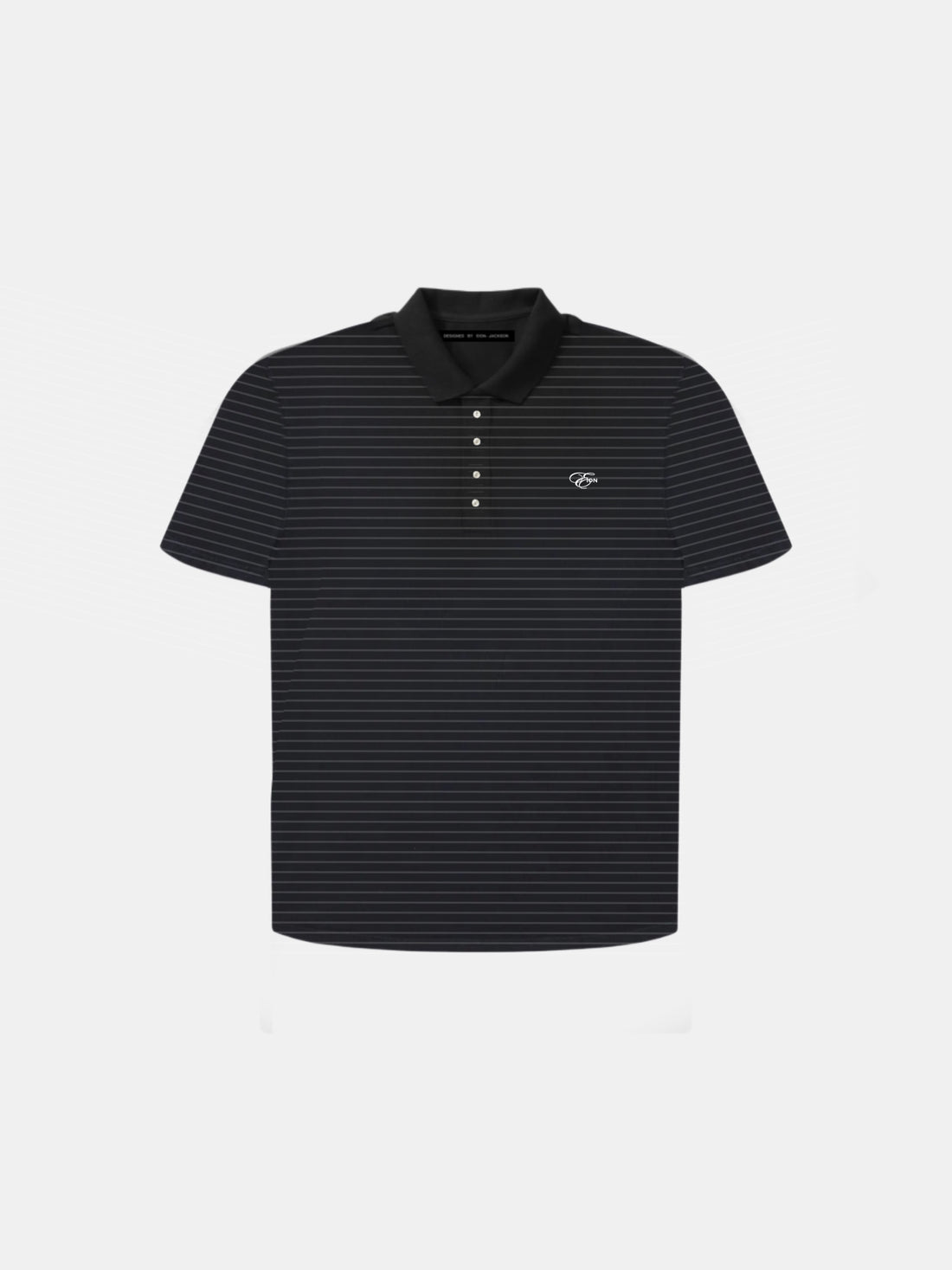 EION JACKSON® STRIPED GOLF POLO