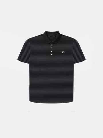 EION JACKSON® STRIPED GOLF POLO