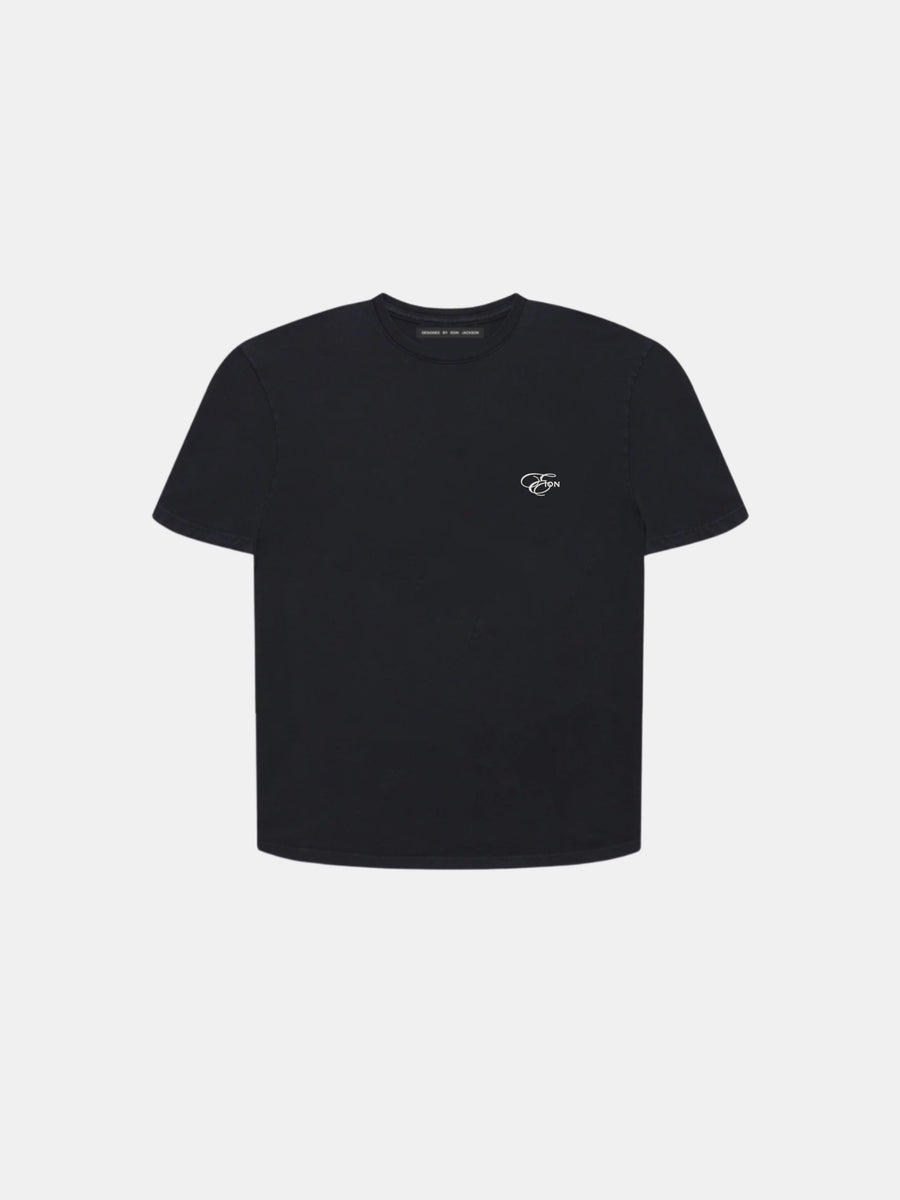 EION JACKSON® MINI LOGO TEE [BLACK]