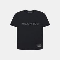 EION JACKSON® REVERS-ABLE DISTRESSED TEE [BLACK]