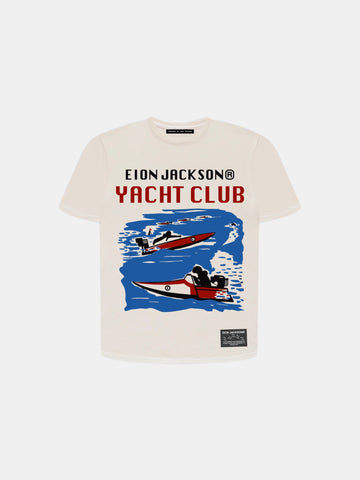 EION JACKSON® YACHT RACE TEE [CREAM]