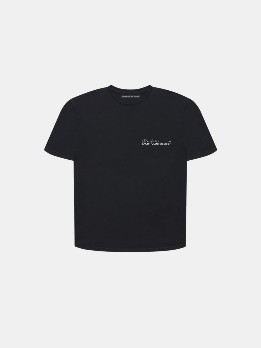 EION JACKSON® YACHT CLUB MEMBER TEE [BLACK]