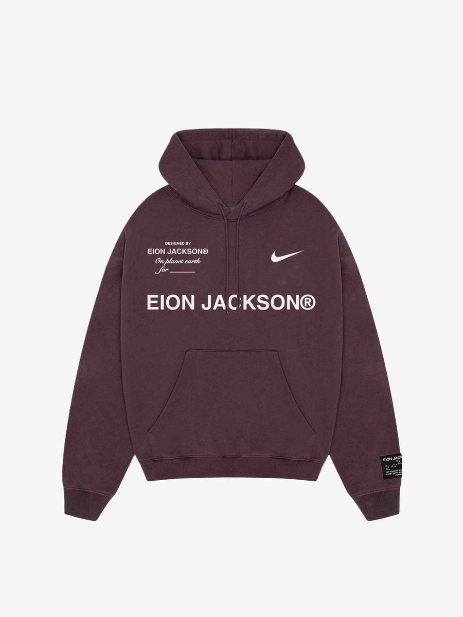 EION JACKSON® NIKE HOODIE [MAROON]