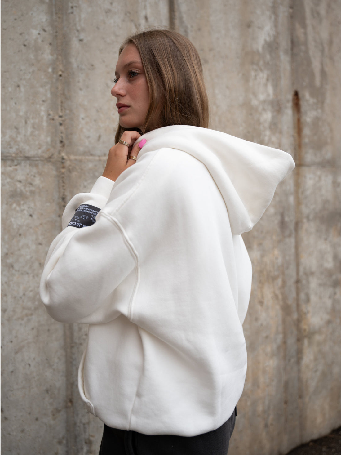 EION JACKSON® LUXURY HOODIE [WHITE]