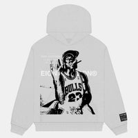 EION JACKSON® THREE-PEAT HOODIE [GREY]