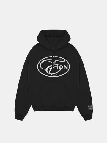 EION JACKSON® STAMP HOODIE [BLACK]