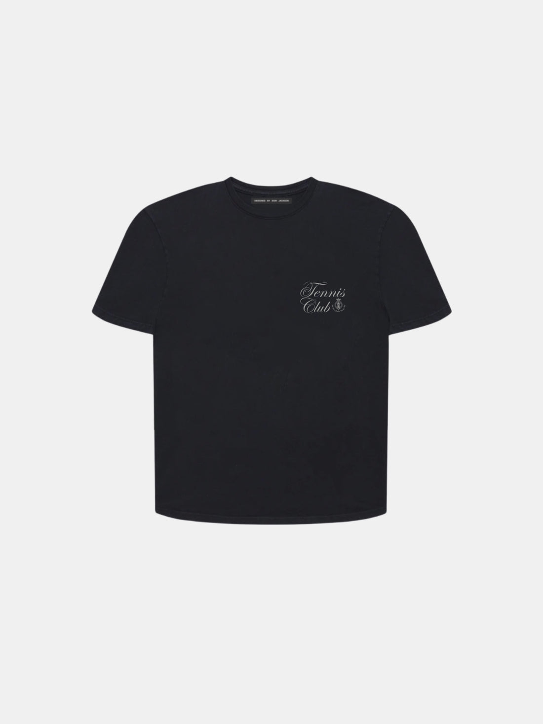 EION JACKSON® TENNIS CLUB TEE [BLACK]