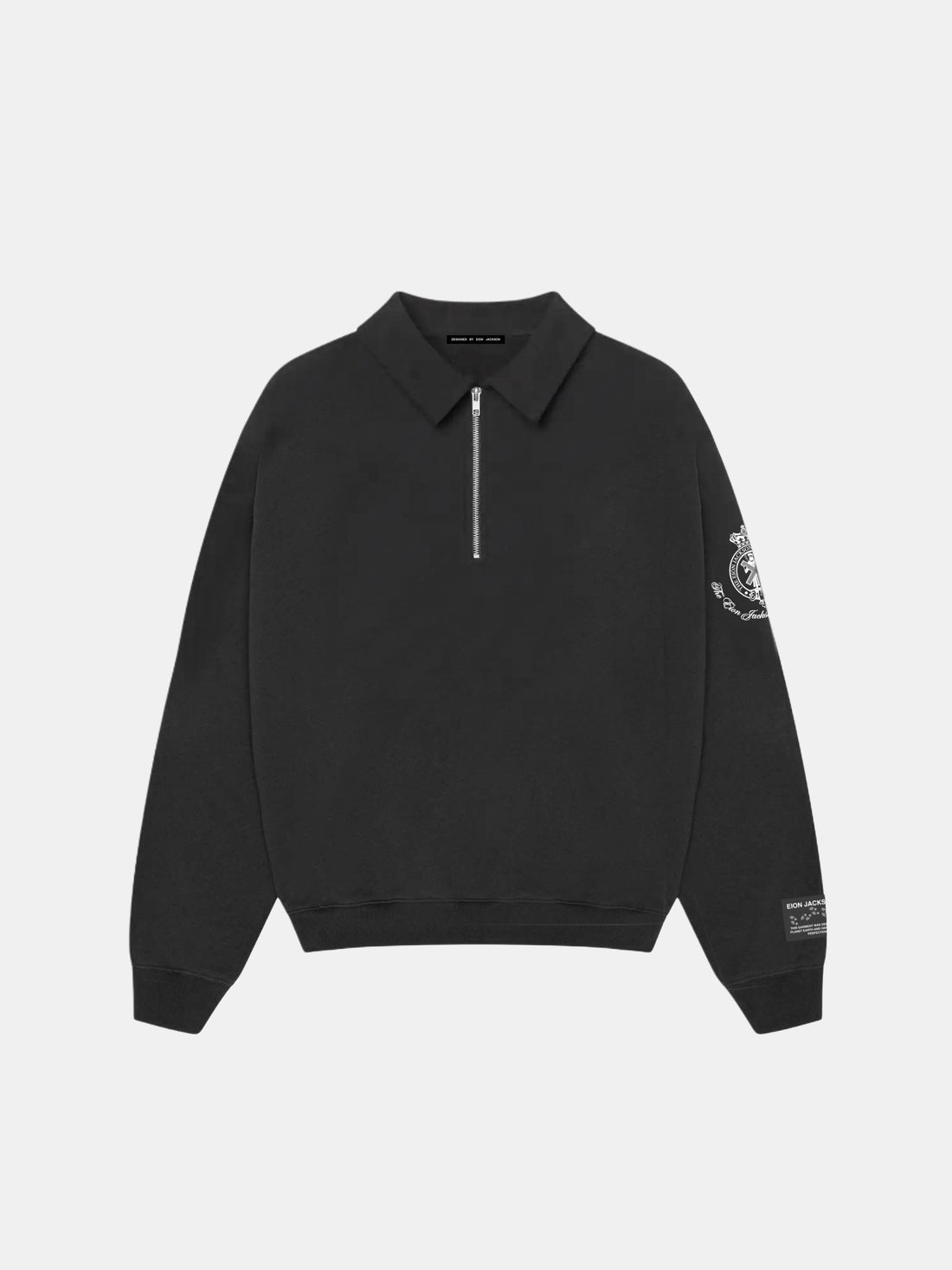 EION JACKSON® CC QUARTER ZIP GOLF FLEECE [BLACK]