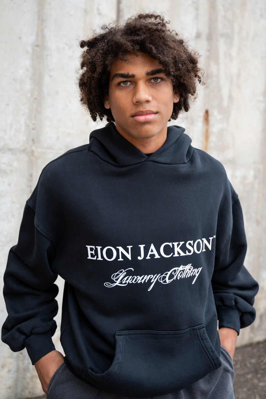 EION JACKSON® LUXURY HOODIE [BLACK]