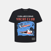 EION JACKSON® YACHT RACE TEE [BLACK]