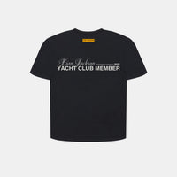 EION JACKSON® YACHT CLUB MEMBER TEE [BLACK]