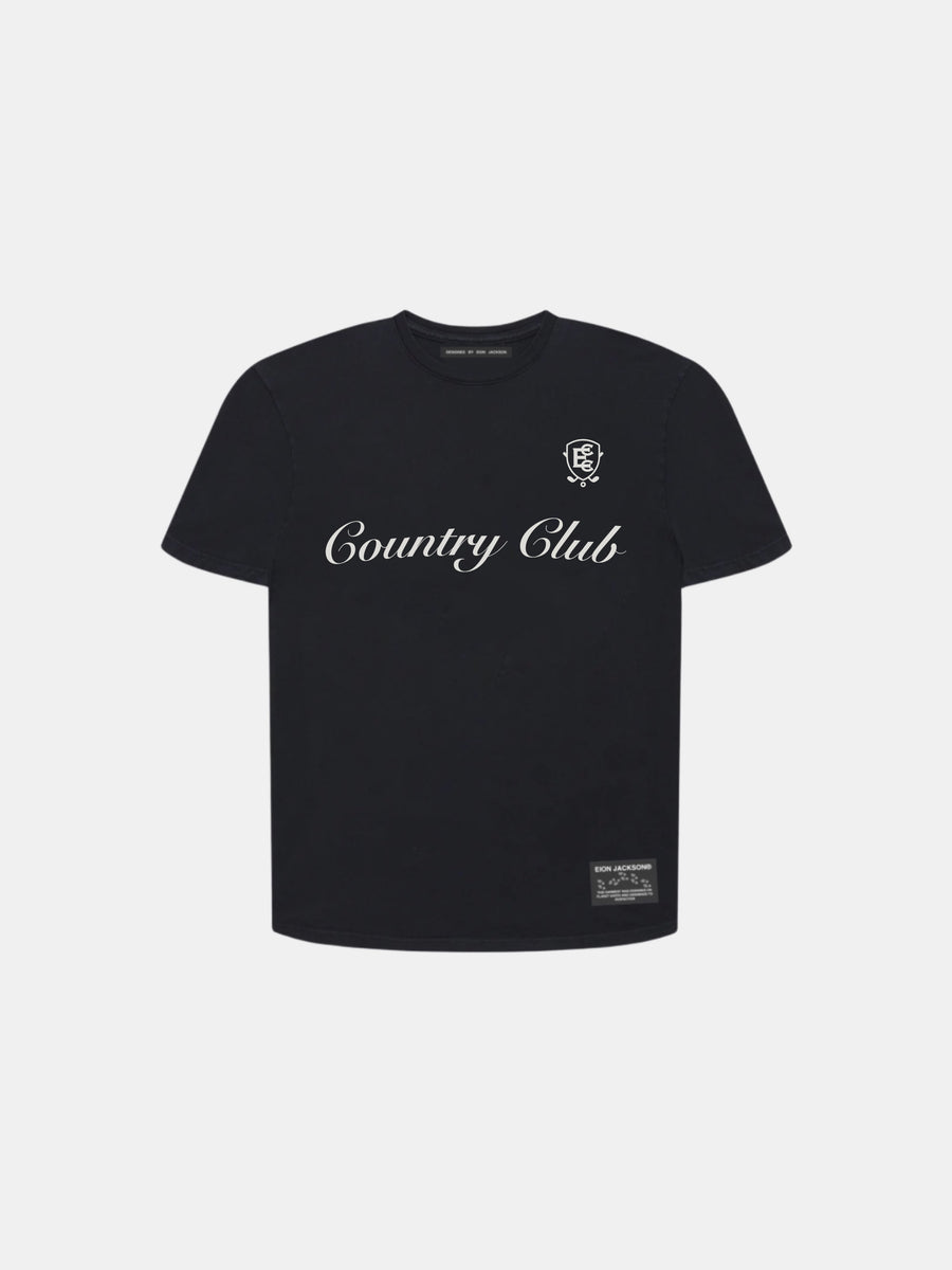 EION JACKSON® CC MEMBER TEE [BLACK]