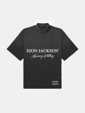 EION JACKSON® LUXURY POLO [BLACK]