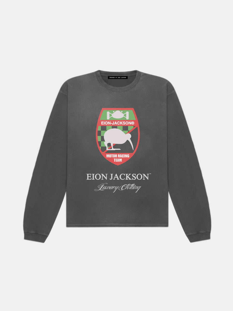 EION JACKSON® MOTO LONG SLEEVE TEE [BLACK]